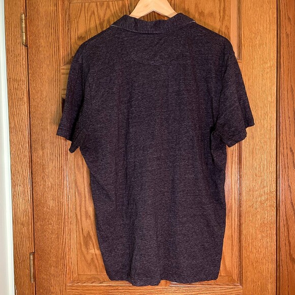 Flag & Anthem | Charcoal Gray Pocket Polo Shirt | Large - Picture 2 of 5